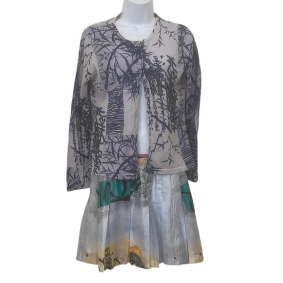 JAMIE SADOCK AIRWEAR SKIRT IN ARTISTIC DESIGN SIZE 8 - Picture 4 of 15